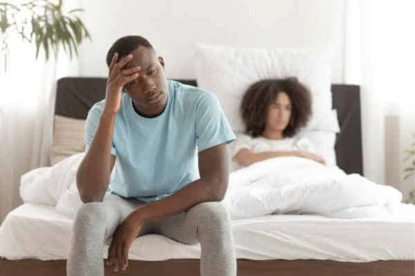 Man upset about ED symptoms Greater London (City of London)