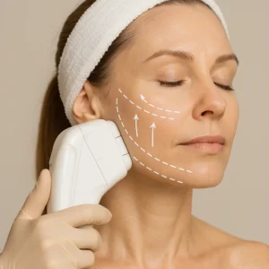Woman having HI-FU to reduce wrinkles call LA LIPO Greater London (City of London) Now!