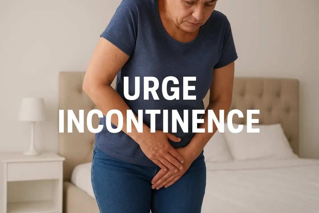 how to manage urge incontinence Greater London (City of London) symptoms
